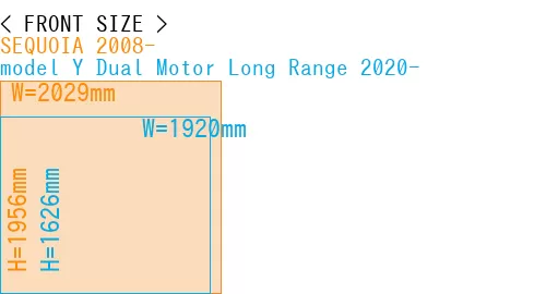 #SEQUOIA 2008- + model Y Dual Motor Long Range 2020-